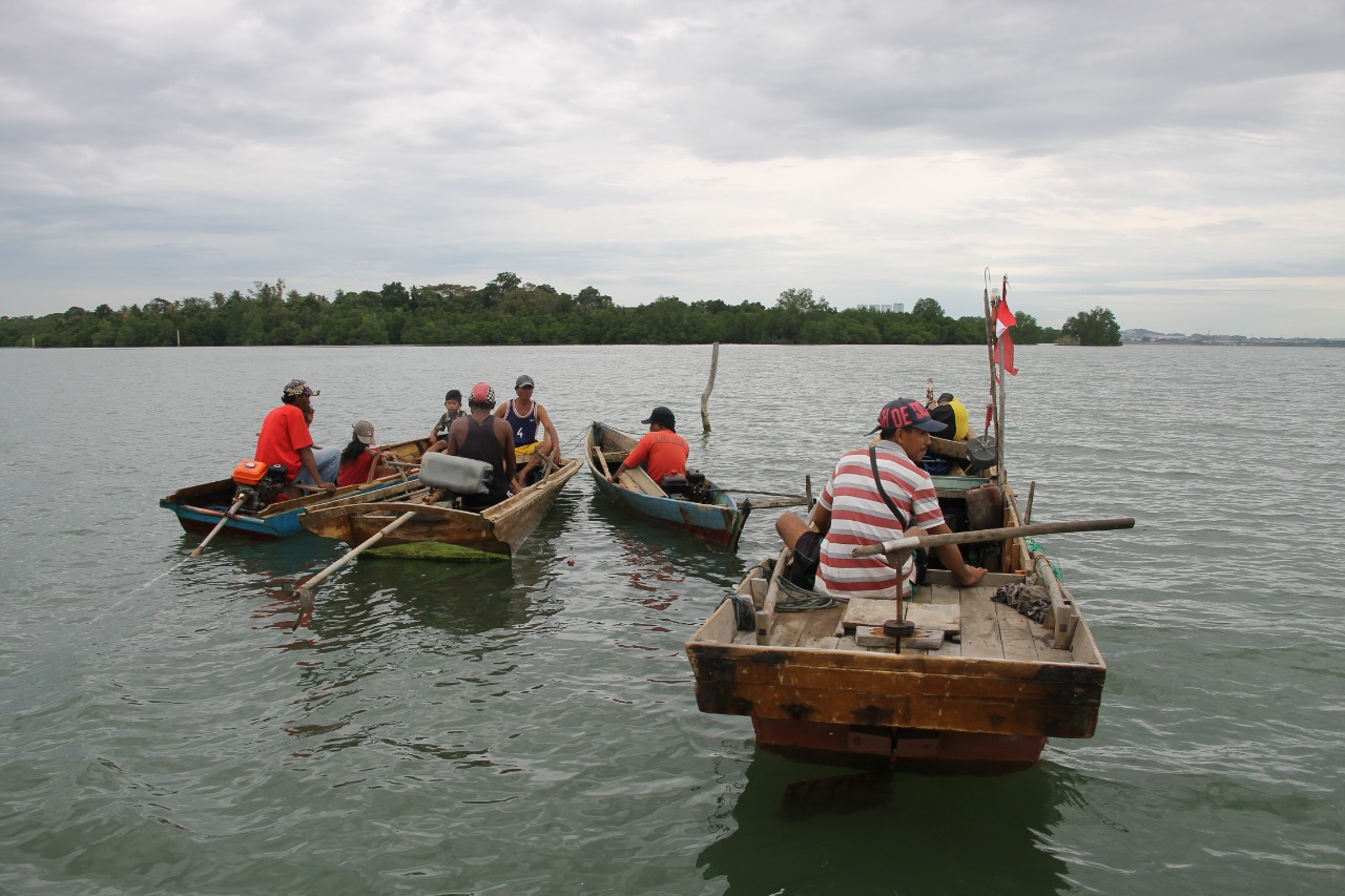ilustrasi: aktivitas nelayan di Pulau Sambau, Batam, Kepri